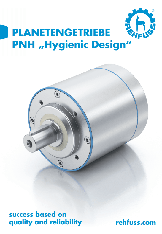 Planetengetriebe PNH Produktflyer